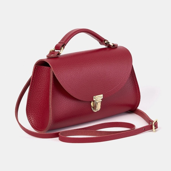 The Cambridge Satchel Company Handbags - Cambridge Satchel Co | The Mini Poppy | Red handbag / Crossbody bag